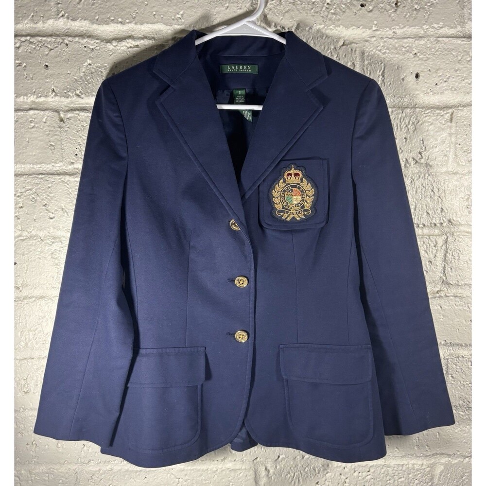 Lauren Ralph Lauren Jacket Women Size 2 Old Money Aesthetic
